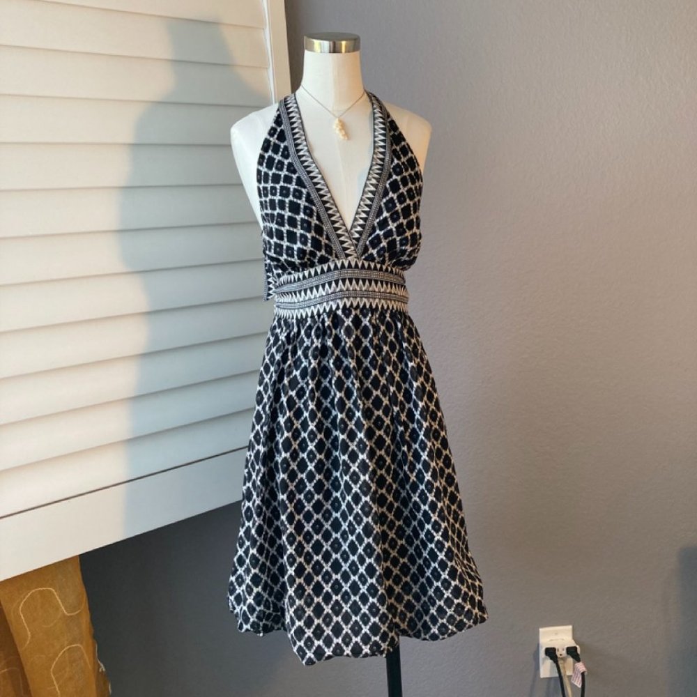 BCBG MaxAzria Halter Dress Sz XS
